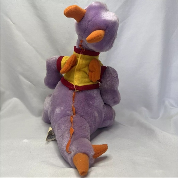 Vintage Toy Disney Figment Dragon Plush Disneyland Walt Disney World Epcot 10” - Picture 3 of 10